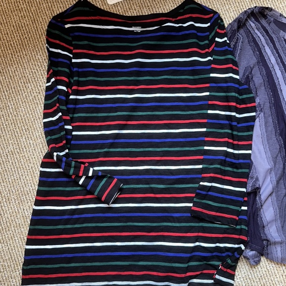 4 - Women's Old Navy/Tommy Hilfiger/Simply Vera 3/4 sleeve blouses tops medium - Picture 6 of 9